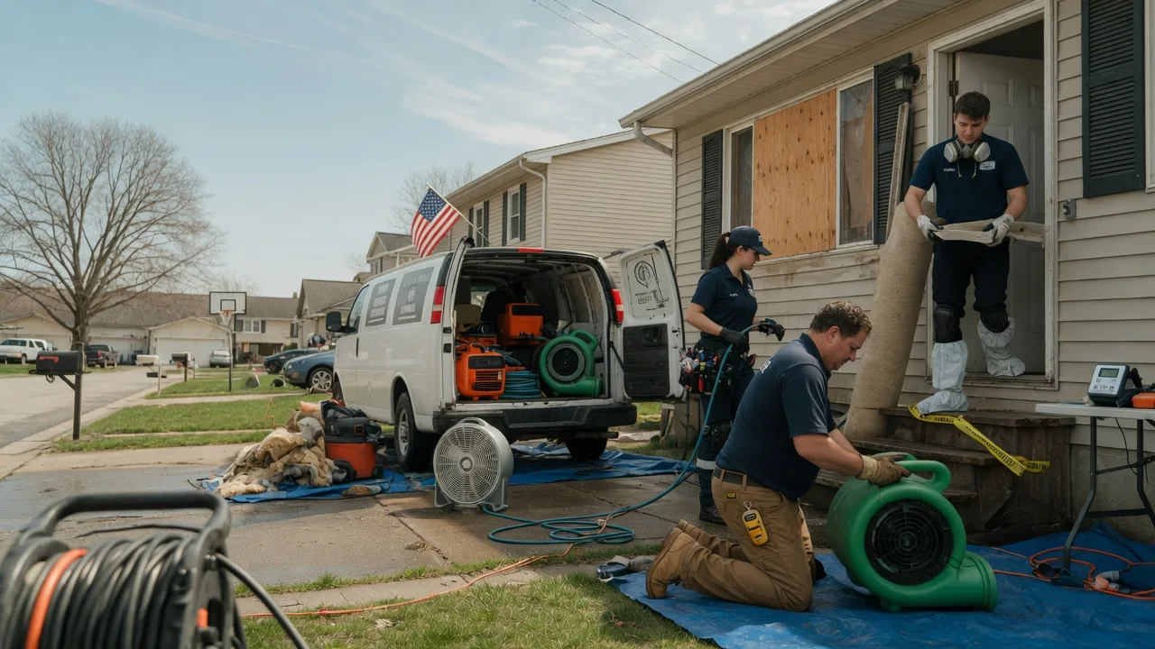 Water Damage Restoration in Buffalo, IA near me